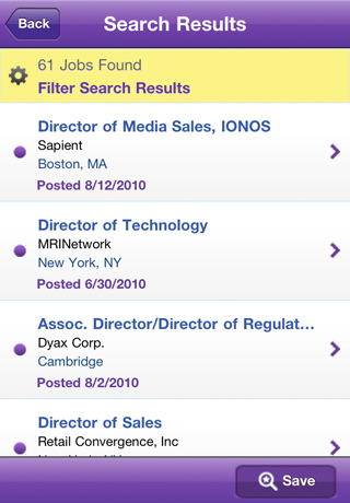 Monster.com iPhone App Lets You Search for Jobs On the Go