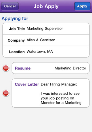 Monster.com iPhone App Lets You Search for Jobs On the Go