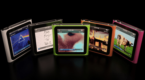 Some Nice Mockups of the Rumored iPod Nano