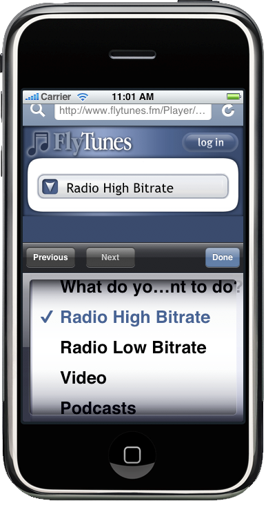 FlyTunes Streams Video to iPhone, iPod