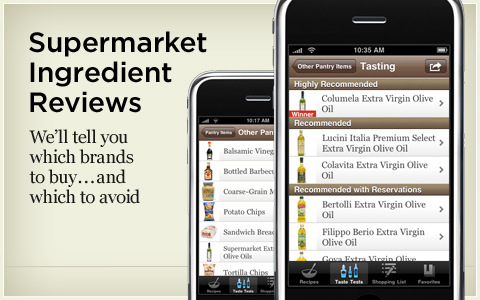 Cook&#039;s Illustrated Releases an iPhone App