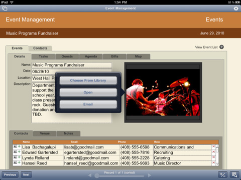 FileMaker Go for iOS Adds Photo Support, Converts Records to PDF