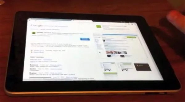 Video of Chromium OS Running on the iPad