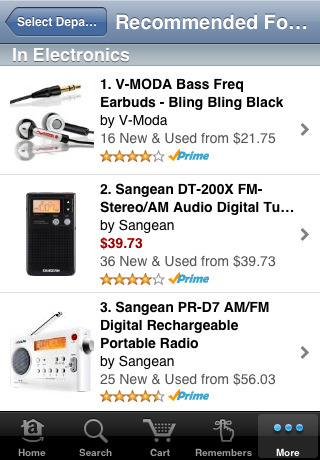 Amazon Updates iPhone App With Barcode Scanning