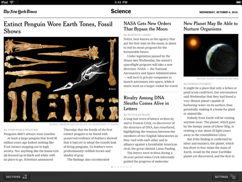 New York Times Introduces New and Enhanced App for iPad 