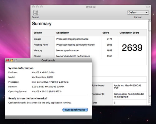 Geekbench Adds Support for New MacBook Air and Pro