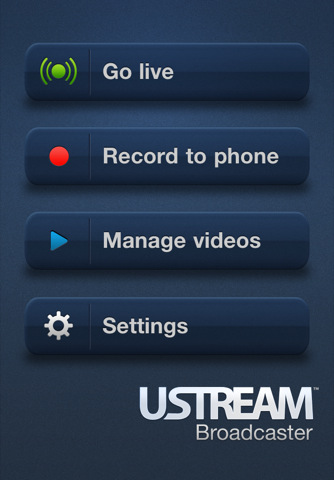 Ustream Live Broadcaster Adds Full Screen Broadcasting Support