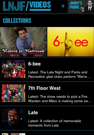 Late Night With Jimmy Fallon Gets an iPhone App