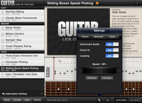 Guitar World Offers a Lick of the Day With New iOS App