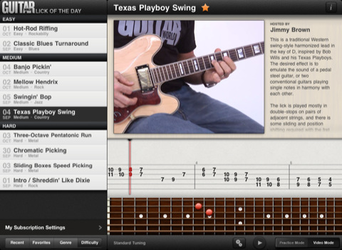 Guitar World Offers a Lick of the Day With New iOS App