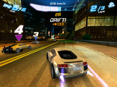 Asphalt 6: Adrenaline Released for iPhone, iPad