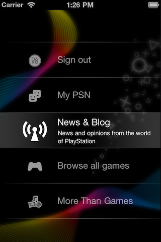 Official PlayStation App Now Available for the iPhone