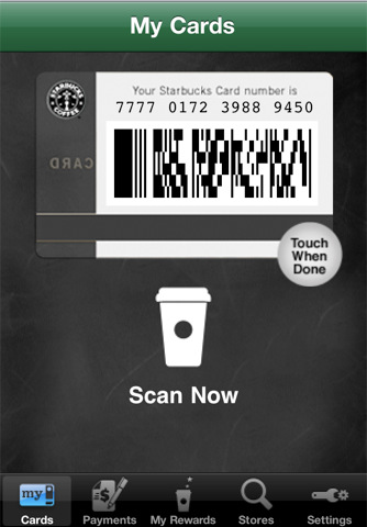 Starbucks Launches iPhone Payment System Nationally