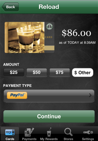 Starbucks Launches iPhone Payment System Nationally