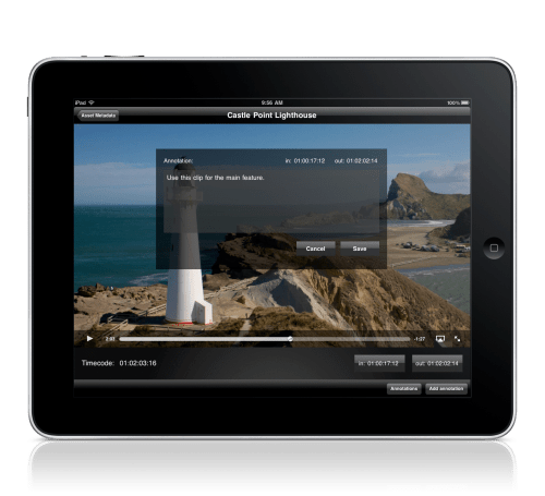 A Final Cut Server Client For iPad