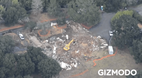 Pictures of Steve Jobs&#039; Demolished Mansion