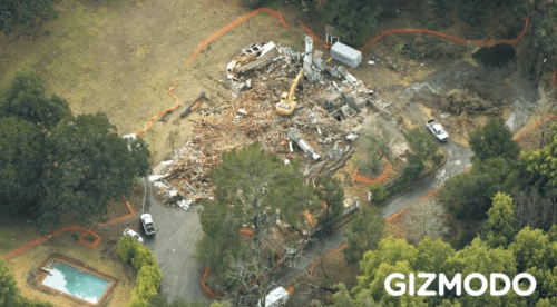 Pictures of Steve Jobs&#039; Demolished Mansion