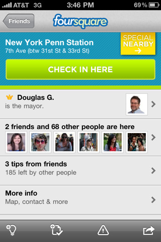 Foursquare for iPhone Gets a Big Update