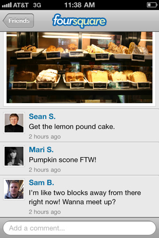 Foursquare for iPhone Gets a Big Update