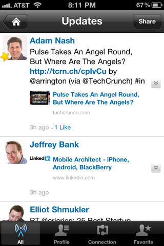 LinkedIn App Now Delivers the Day&#039;s Top Headlines