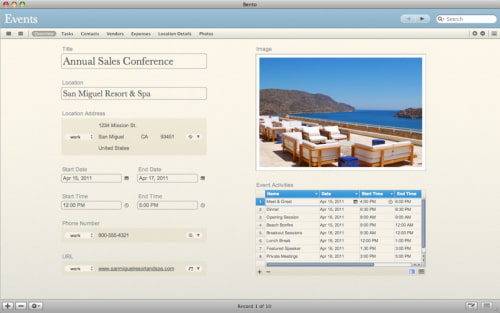 FileMaker Updates Bento for Mac, iPhone, and iPad