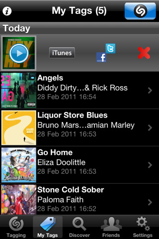 Shazam Update Lets You See What Music Your Friends Are Tagging