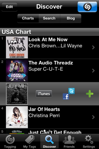 Shazam Update Lets You See What Music Your Friends Are Tagging