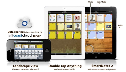 SmartNotes 2 Connects iPhone To iPad