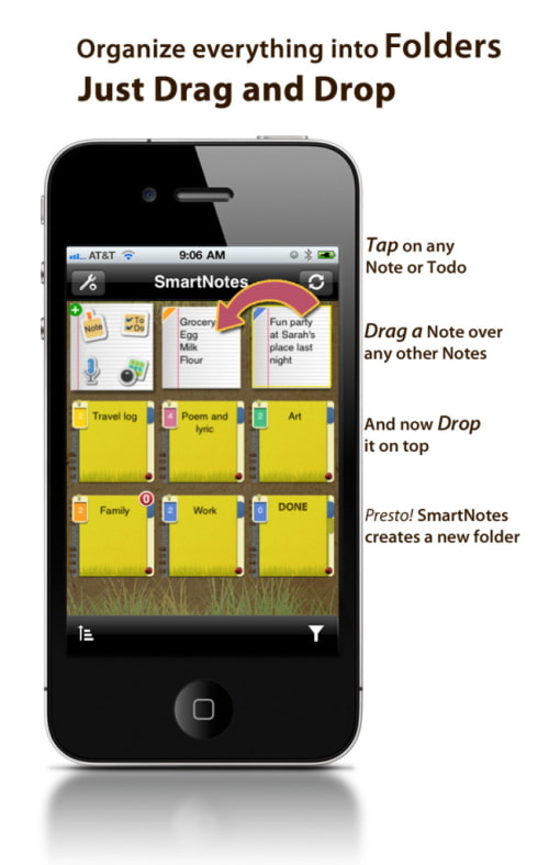 SmartNotes 2 Connects iPhone To iPad