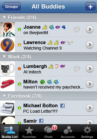 BeejiveIM Now Alerts You When Buddies Come Online