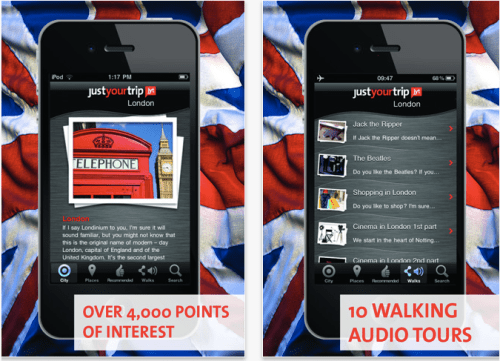 Justyourtrip London Offline Audio Guide