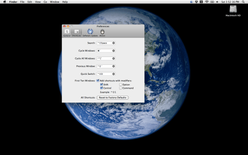 Intuitive Mac Window Management