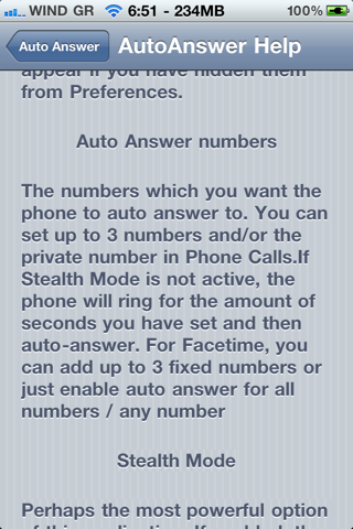 AutoAnswer Phone &amp; FaceTime Calls