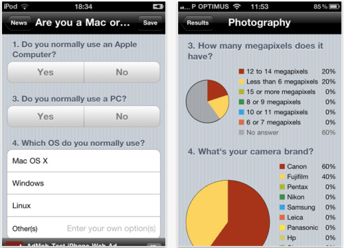 Polling App For iOS and Windows Phone 7