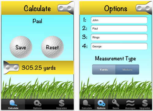 Golf Shot Distance 1.0 For iOS