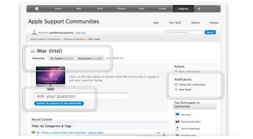 Apple Relaunches Its Discussion Board as Apple Support Communities