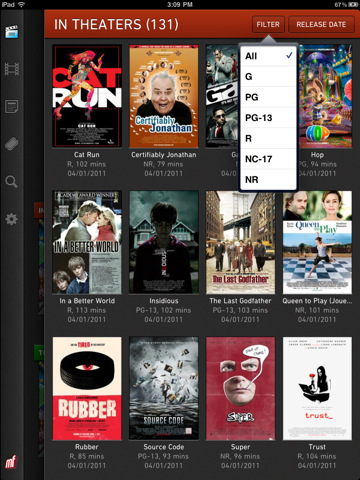 Moviefone Releases an iPad App With AirPlay Support