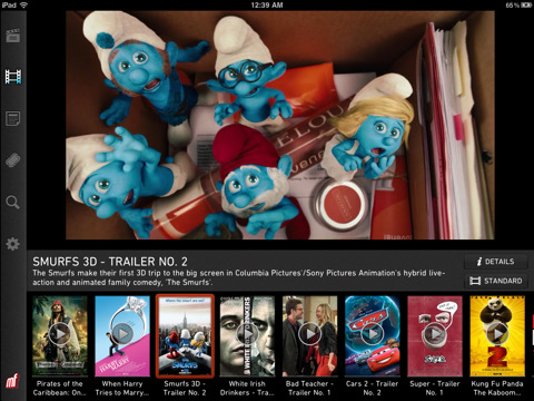 Moviefone Releases an iPad App With AirPlay Support