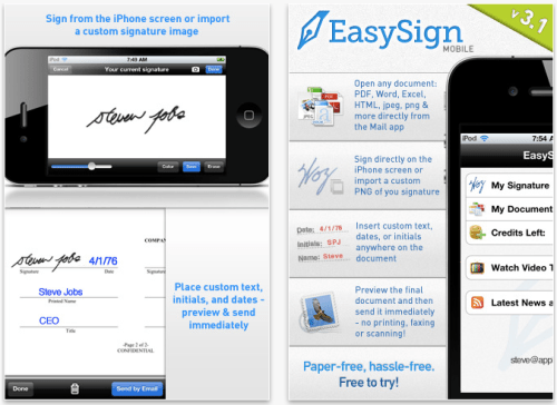 EasySign Mobile 3.1 Released