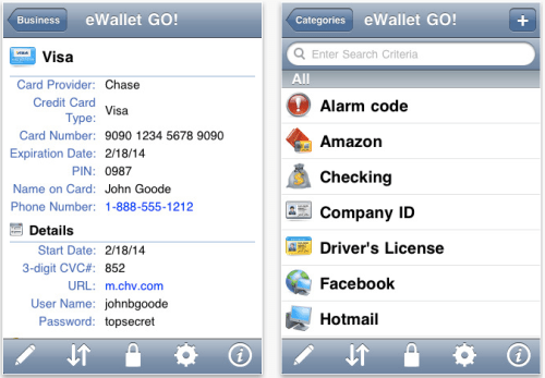 Ilium Software Releases eWallet GO!