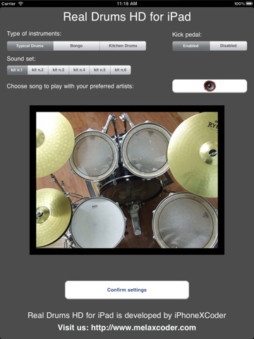 Your Professional Drums Now For iPad