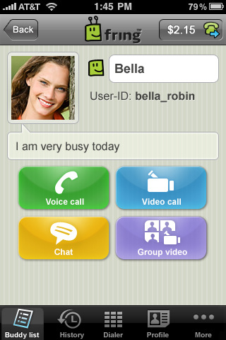 Fring for iPhone Gets Updated With Group Video Calling