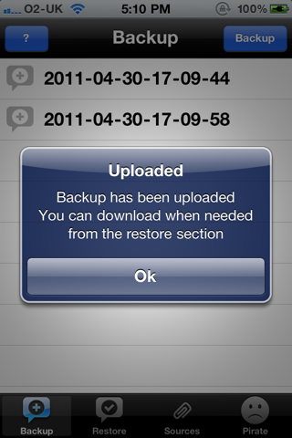 XBackup Adds Ability to Backup Your Jailbroken iPhone to the Cloud