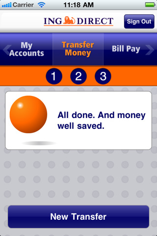 ING DIRECT iPhone App Gets Ability to Bump P2P Payments