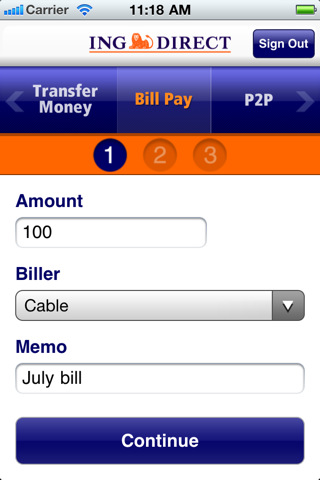 ING DIRECT iPhone App Gets Ability to Bump P2P Payments