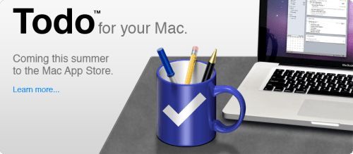 Appigo Announces Todo for Mac OS X