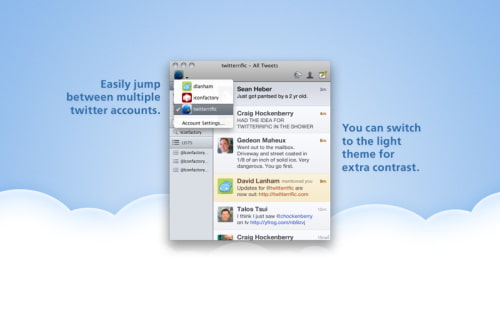 Twitterrific for Mac Gets Updated With Numerous Improvements