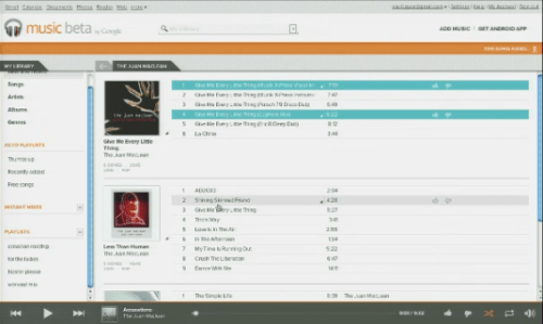 Google Unveils Its Cloud Music Locker: Music Beta by Google