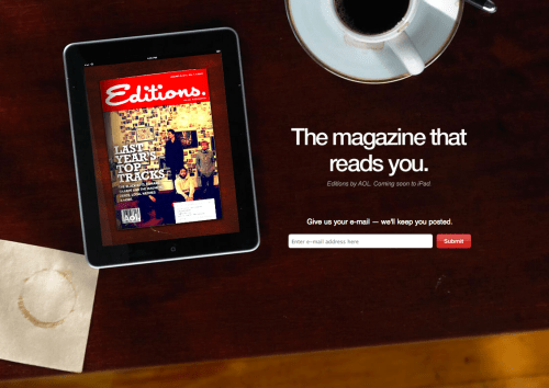 AOL to Launch Flipboard Style iPad Publication This Summer