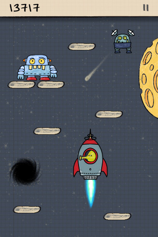 Doodle Jump Adds New Multiplayer Racing Achievements